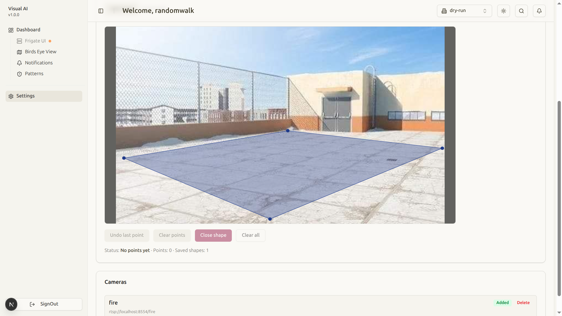 Zones' Configuration